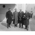 thumbnail image 2 of Albert Einstein With Fellow Zionists Nehemiah Mossessohn History (24 x 18), 2 of 2