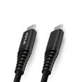 thumbnail image 3 of Verizon LG G7 ThinQ Black 6ft Long Type-C to Type-C Cable TPE Sync USB Wire X3P, 3 of 6
