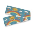thumbnail image 7 of Yayeee Table Runner 70 inches Long Home Kitchen Dinning Party Decoration, Rainbow with Stars, 7 of 7