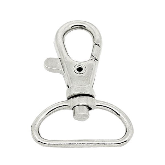 WASHWEPE 30Pcs Heavy Duty Snap Hook 1.6 Inch Zinc Alloy for DIY Projects and Everyday Use