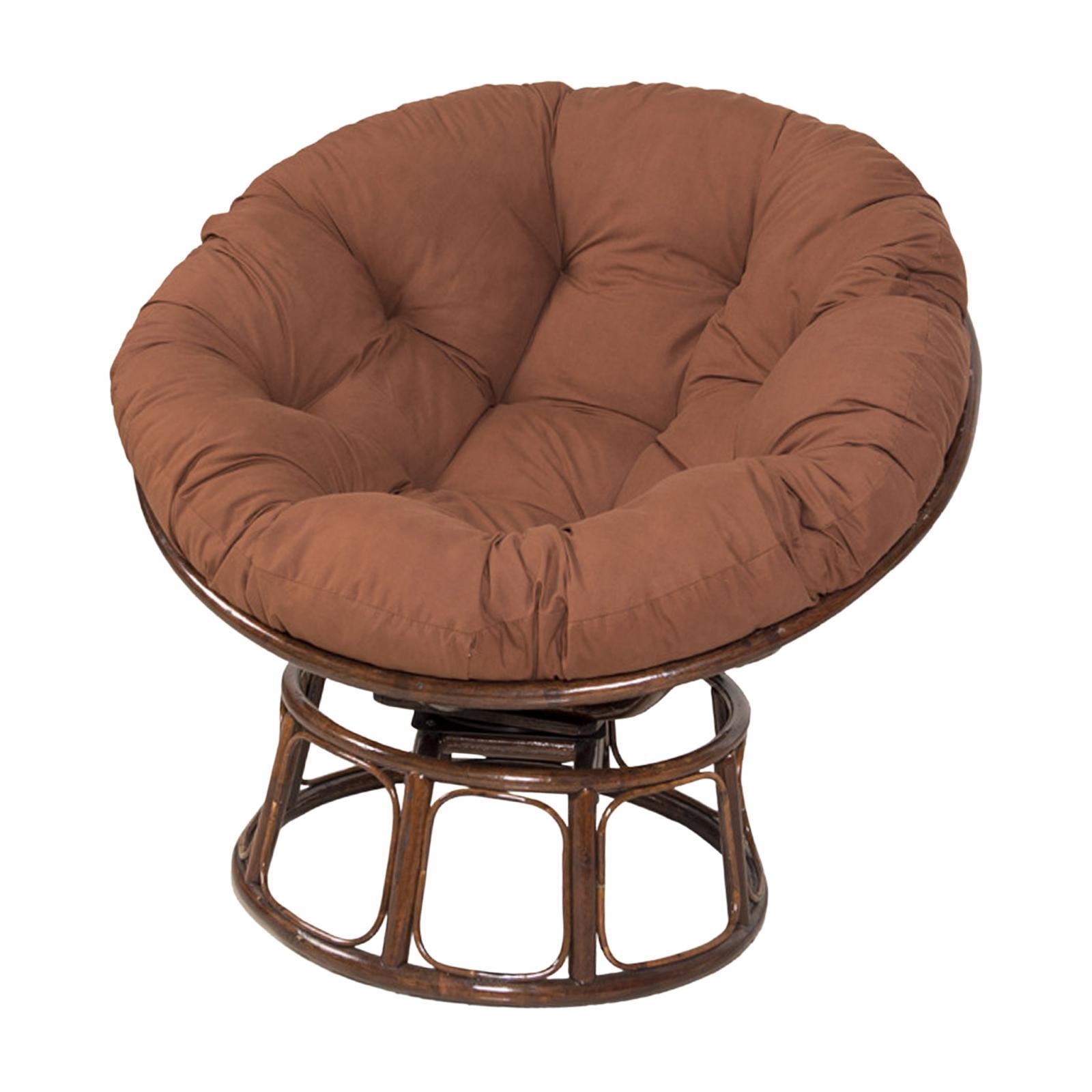 yotijay Hammock Chair Cushion Egg Chair Cushion for Hanging Beds Indoor or Outdoor Swing Brown