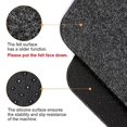 thumbnail image 3 of WOVTE Heat Resistant Mat for Air Fryer, 2 Pcs Kitchen Heat Protector Mat with Appliance Sliders Function for Ninja Air Fryer, COSORI, Tower, Salter Air Fryer,Coffee Maker,Microwave, 3 of 6