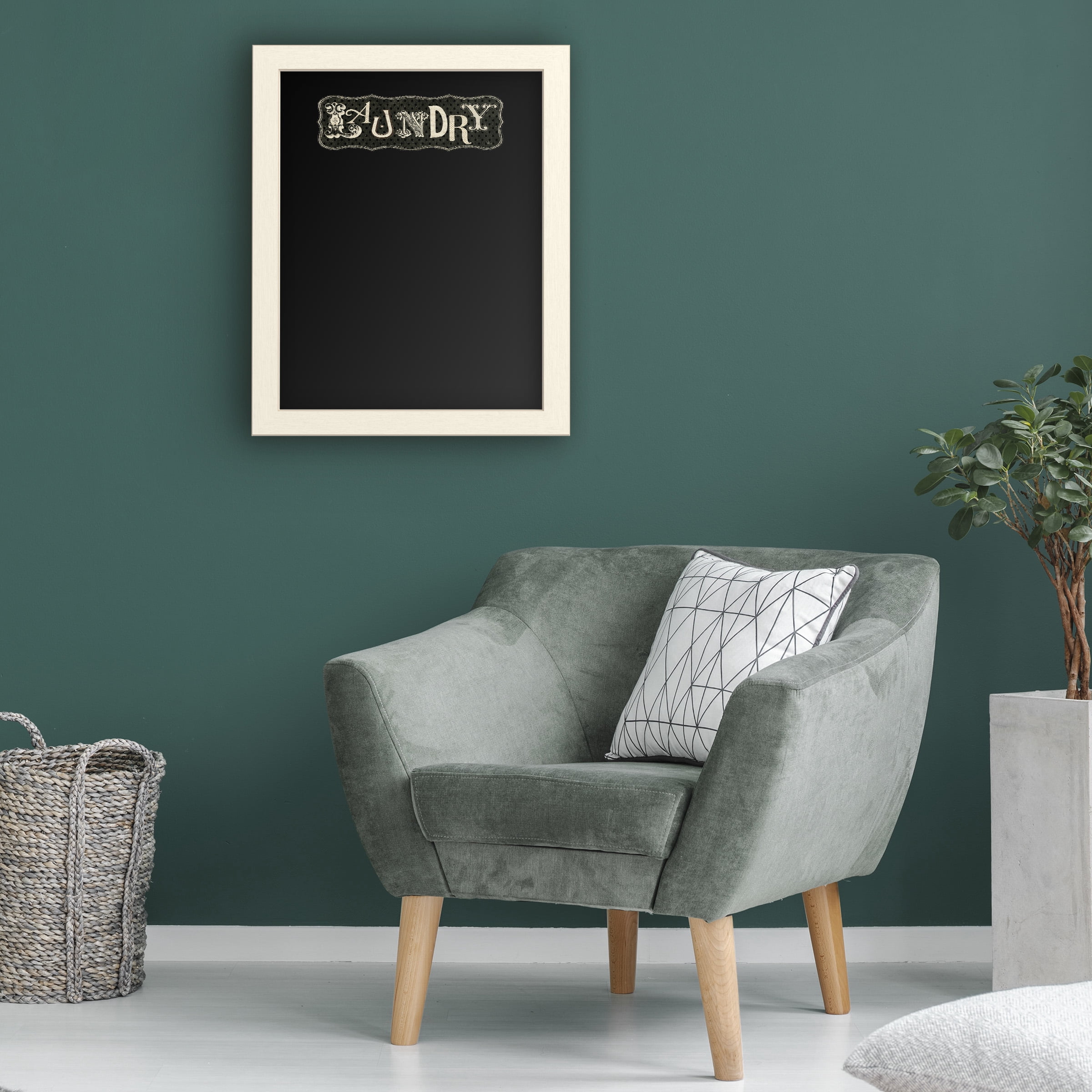 Trademark Fine Art 'Room Signs I - Laundry' Chalkboard by Pela Studio