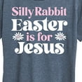 thumbnail image 3 of Instant Message - Easter Is For - Women's Short Sleeve Graphic T-Shirt, 3 of 6