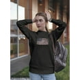 thumbnail image 2 of Grunge U.s.a Flag Design Sweatshirt Women -GoatDeals Designs, Female Large, 2 of 4