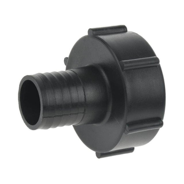 letairis IBC Tote Tank Adaptateur Gros Fil Réservoir d'Eau Réservoirs d'Eau IBC Réservoir Connecteur Raccord Noir 32mm