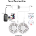 thumbnail image 2 of DAYBETTER 50ft Bluetooth LED Strip Lights,Music Sync 5050 LED Light Strip RGB with Remote Control,Timer Schedule,Color Changing Led Lights for Bedroom(APP+Remote +Mic), 2 of 7