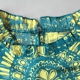 thumbnail image 4 of RXMEKW Robe Décontractée pour Femmes avec Imprimé Patchwork et Manches Volantées, Robe Midi Style Vacances Grande Taille pour le Printemps et l'Été, 4 of 9