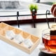 thumbnail image 4 of Caja de madera para guardar bolsitas de té, organizador de sobres de azúcar para armarios, 4 of 6