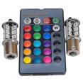 thumbnail image 4 of 2x 1156 BA15S P21W 382 27SMD RGB LED Reverse Brake DRL Fog Light Lamps Bulbs New p20241126436, 4 of 5