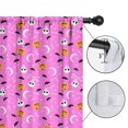 thumbnail image 4 of Blackout Kids Curtains,Pink Halloween Pattern Childrens Insulated Curtains Set Of 2,Bedroom Essentials,Toddler Room Decor 52x84in(132x213cm), 4 of 5