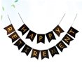 thumbnail image 4 of unbranded 1 Foto Banner Negro Para Fiesta De Jubilación Con Letras Y Tema Impreso Para Colgar, 4 of 8