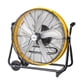 thumbnail image 2 of iLiving Ventilador de piso de barril de alta velocidad oscilante interno orbital de 24 pulgadas y 3 velocidades para oficina, taller de automóviles, garaje, taller, almacén, 7800 CFM, amarillo, 2 of 5
