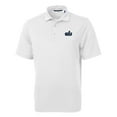 thumbnail image 2 of Men's Cutter & Buck White Old Dominion Monarchs Team Big & Tall Virtue Eco Pique Recycled Polo, 2 of 3