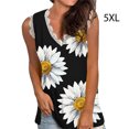 thumbnail image 3 of Jumpingount Chaleco de algodón con cuello en V para mujer, camiseta sin mangas informal para vacaciones en la playa, deportes básicos de verano, ropa Type2 NO2 Jumpingount  AP010894-64, 3 of 4