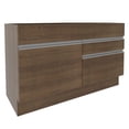 thumbnail image 1 of Mueble de Cocina Para Tarja Madesa Glamy 120 cm 1 Puerta y 2 Cajones (Sin Tablero ni Tarja) Marrón, 1 of 8