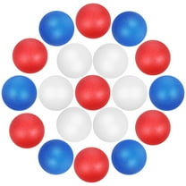 PBPBOX 120 Pcs Colored Table Tennis Balls for Party Games School Activities Small Bouncy Gaming Balls