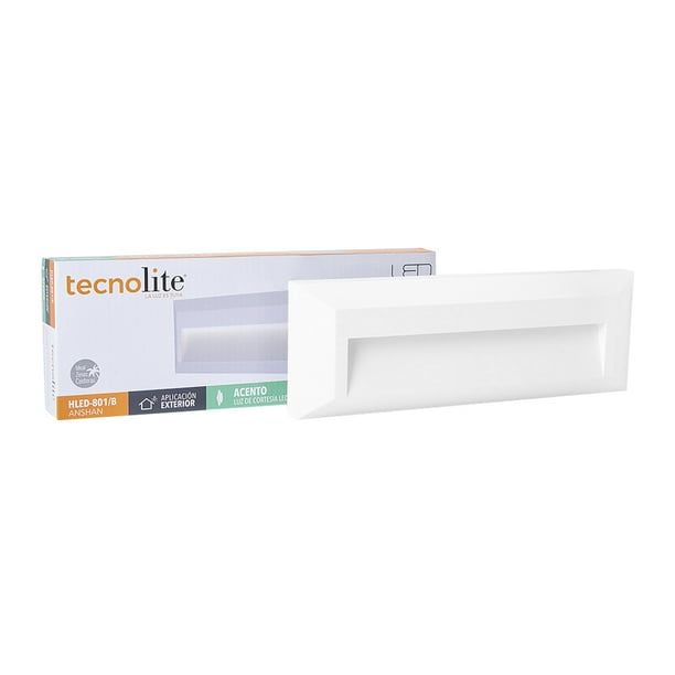 Lampara Muro Led 1.5w Luz Blanca Neutra Hled-801 Tecnolite