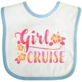 thumbnail image 3 of Inktastic Girl Cruise with Flowers Girls Baby Bib, 3 of 4
