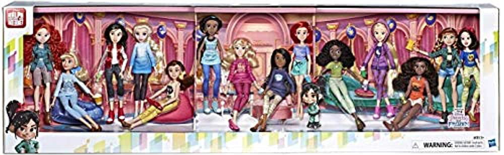 Disney Princess Ralph Breaks The Internet Movie Dolls with Comfy 