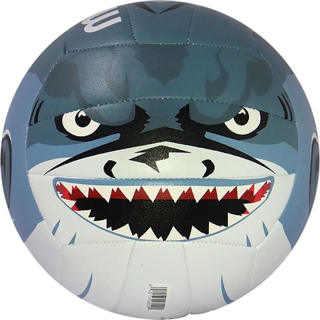 Balón de voleibol Molten color gris MS500 Shark número 5