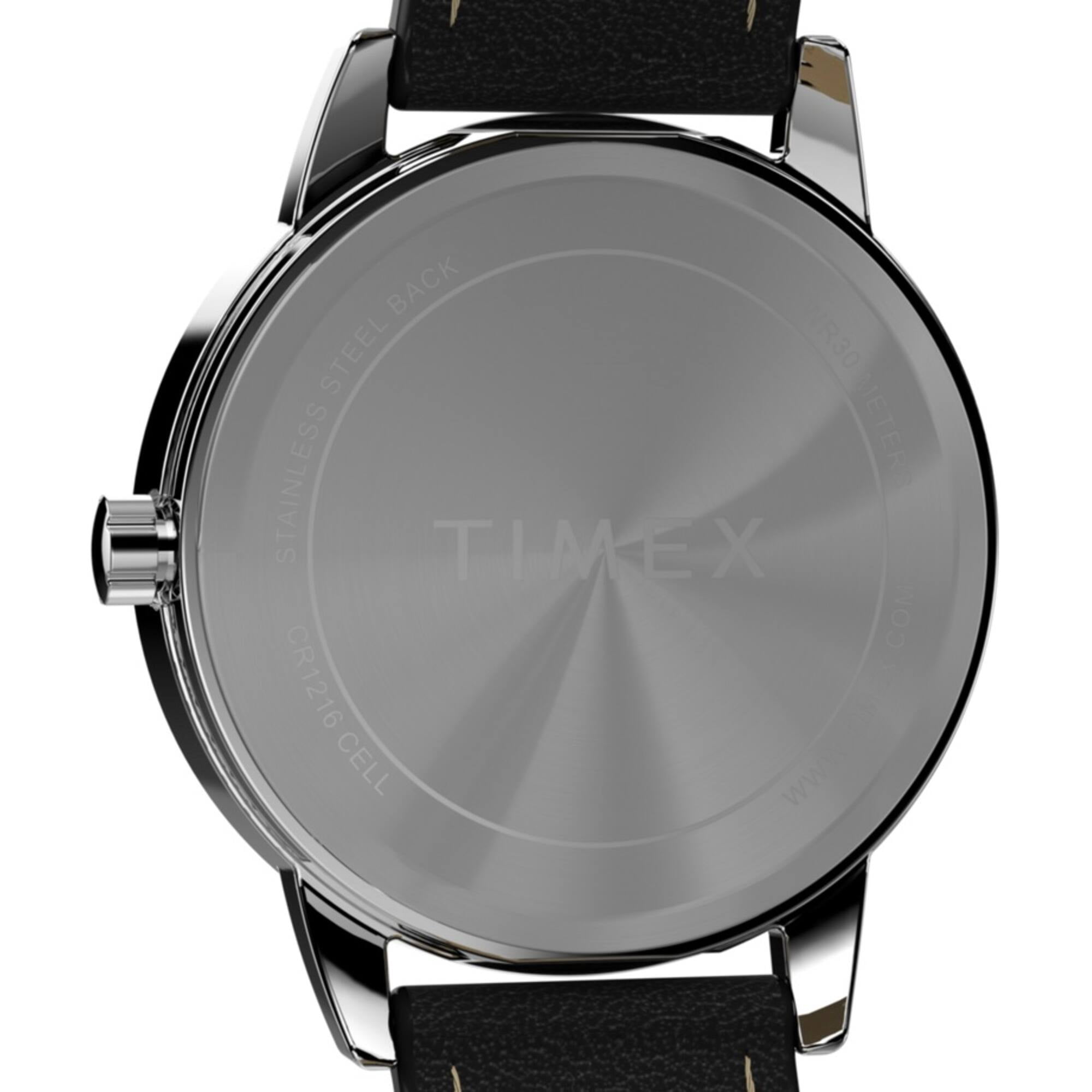 Timex TW2W32500 Women's Easy Reader Eco-Friendly Black Strap Watch