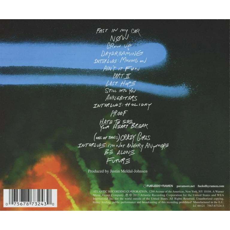 Paramore - Paramore - Alternative - CD 
