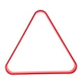 thumbnail image 2 of Almencla Heavy Duty Billiards Table Plastic Triangle 8 Balls Rack Accessory Red, 2 of 6
