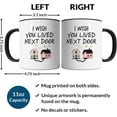 thumbnail image 2 of Best Friend Mug - I Wish You Lived Next Door - Long Distance Friendship Gifts for Women, Best Friends, Sisters, and Moms - Perfect Missing You Gift - White 11oz Ceramic Coffee Mug, 2 of 7