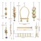 thumbnail image 1 of Parrot Swing - Juguete para masticar - Hamaca colgante - Escalera para trepar - Juguetes para periquitos, cotorras, cacatúas, Mynah, tortolitos, pinzones y otras aves de tamaño pequeño a mediano ShuxiuWang 8390606145000, 1 of 1
