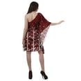 thumbnail image 4 of Moomaya Robe Maxi à une Épaule pour Femmes Imprimée Grande Taille Kaftan Robe de Plage, 4 of 6