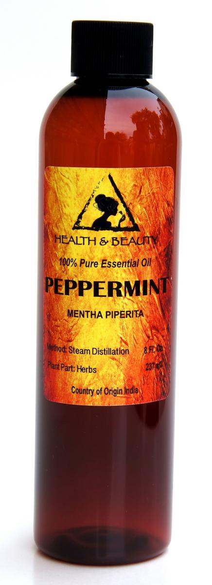 Peppermint essential oil aromatherapy natural 100% pure 8 oz