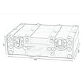 thumbnail image 5 of Antique Style Small Mini Suitcase, 5 of 5