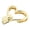 Gold, variant on Bag Closure Purse Lock Clasps Heart Shape Bag Lock Clasp Metal Turn Lock Buckles Hardware Bag Accessories