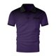 thumbnail image 2 of Eres Más Que una Camisa de Puntuación de Prueba Polka Gradiente Botón de Solapa, Deporte de Manga Corta Top de los Hombres, 2 of 5