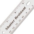 thumbnail image 4 of (12 pack) Pen+Gear 12" Plastic Ruler – Clear, Bulk pack Available , recommend for  Middle School, High School, College,, 4 of 6