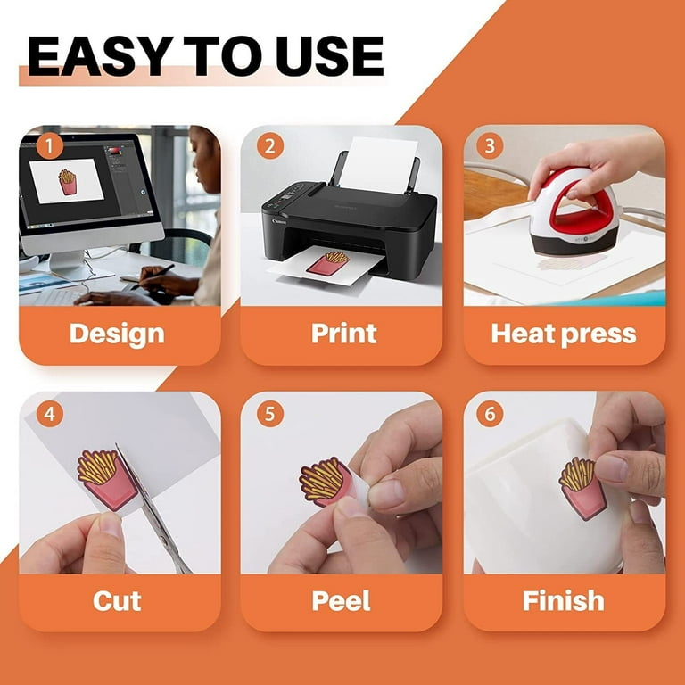  HTVRONT Heat Press Machine + HTVRONT Sublimation Paper 120  Sheets : Arts, Crafts & Sewing