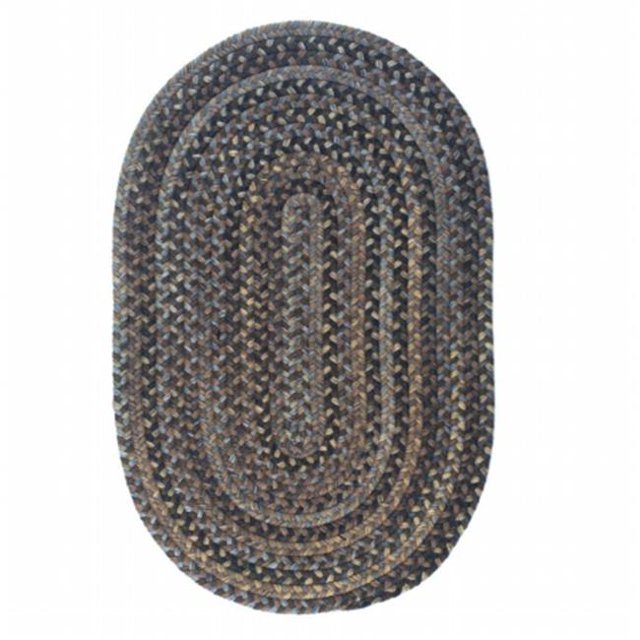 Colonial Mills Rug OH88R036X060 Oak Harbour - Cashew 3 ft. x 5 ft. Braided Rug