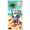 2A, variant on Tropical Print Beach Christmas Santa Holiday Banner for Summer Decoration Beach Party Tropical Celebration
