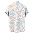 thumbnail image 5 of Lopecy-Sta Men Casual Shirts Summer Beach Casual Hawaiian Shirt, Ocean Animal Short Sleeve Button Shirt, Tropical Summer Gifts, 5 of 6