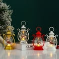 thumbnail image 4 of Mini LED Christmas Candles - Battery Operated Flameless Tea Lights for Tree Decor, Centerpieces & Holiday Gifts (Warm White Flickering), 4 of 5