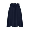 thumbnail image 5 of Maean Womens Skirts High Elastic Waist Flowy Summer Midi Skirt Causal A Lined Clothes with Pockets, 5 of 7