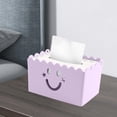 thumbnail image 1 of Feltree Scandinavian Drawer Tissue Box for Living Room and Coffee Table - Transparent Modern Home Decor Organizer, 1 of 7