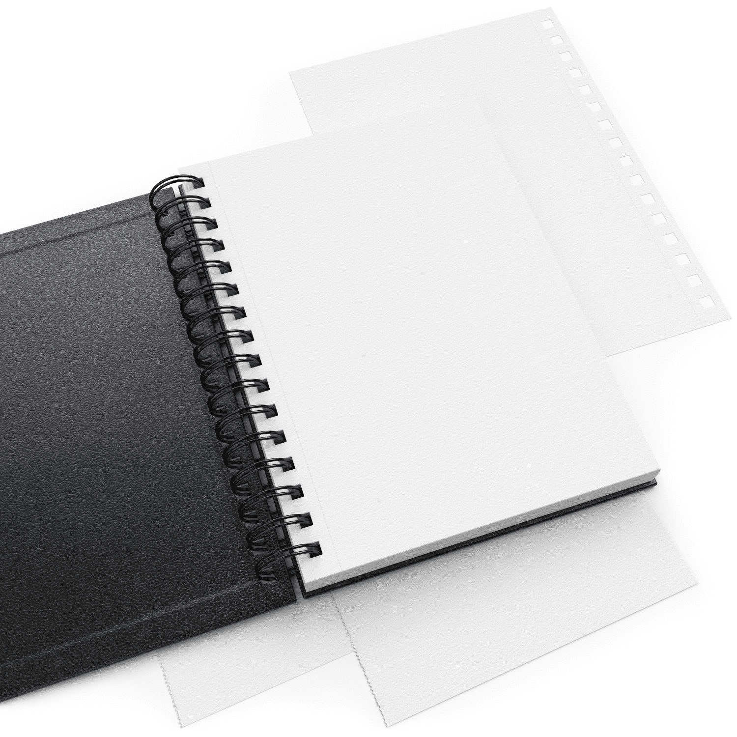 8k Kraft Paper Sketchbook Spiral Art Notebook Blank Sheets 160GSM HardCover  School Supplies Pencil drawing notepad