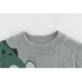thumbnail image 2 of WOYY Toddler Boys Casual Sweater Cartoon Dinosaur Knit Round Neck Pullover Jumpers, 2 of 3