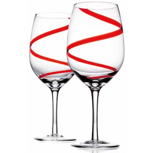 Home Essentials and Beyond Swirl All Purpose Wine Glass (Set of 4