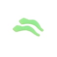 thumbnail image 2 of Qarigey Paquete de 10 soportes para gafas, cadena para gafas, ganchos elegantes para las orejas, puntas de sien, retenedor de manga, decoración, Cadenas y cordones para anteojos verde Qarigey AP008973-04B, 2 of 6