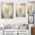 thumbnail image 4 of Designart "Blue Dreamcatcher Threads I" Dream catcher Canvas Art Print, 4 of 7