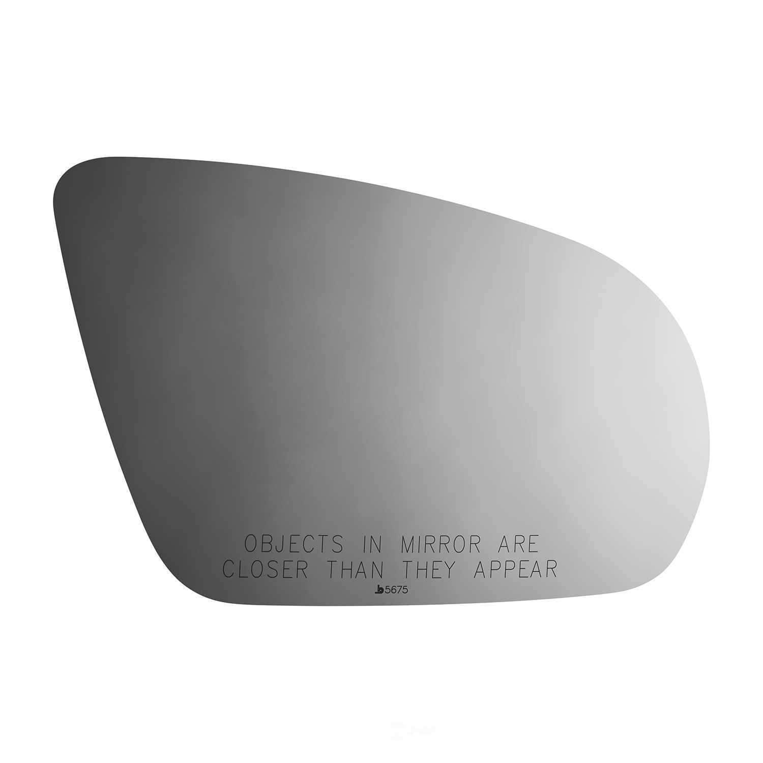 Burco Side View Mirror Replacement Glass - Clear Glass - 5675