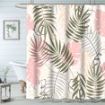 thumbnail image 1 of Digital Printed Shower Curtain Polyester Waterproof Mildew-proof Shower Curtain Thickened Partition Curtain 0.9M * 1.8M, 1 of 7